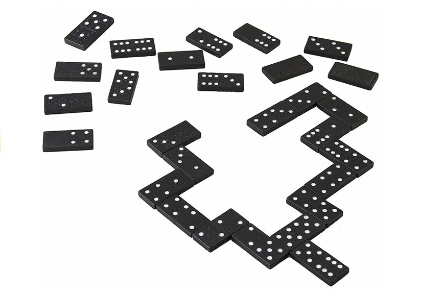 Domino Dominoes Dominos In A Wooden Box 28pcs