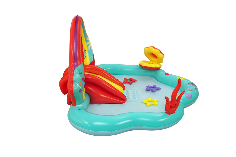 Inflatable Playground Little Mermaid 221 X 193 X 117 Cm Bestway 91097