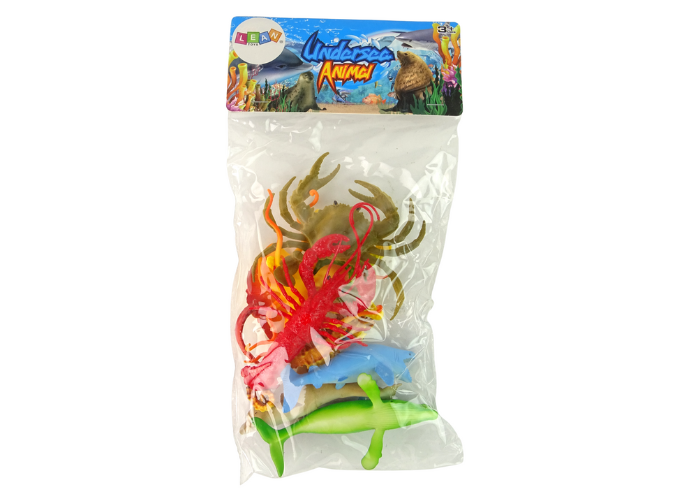 Set Of Ocean Sea Animal Figures 9 Pcs.