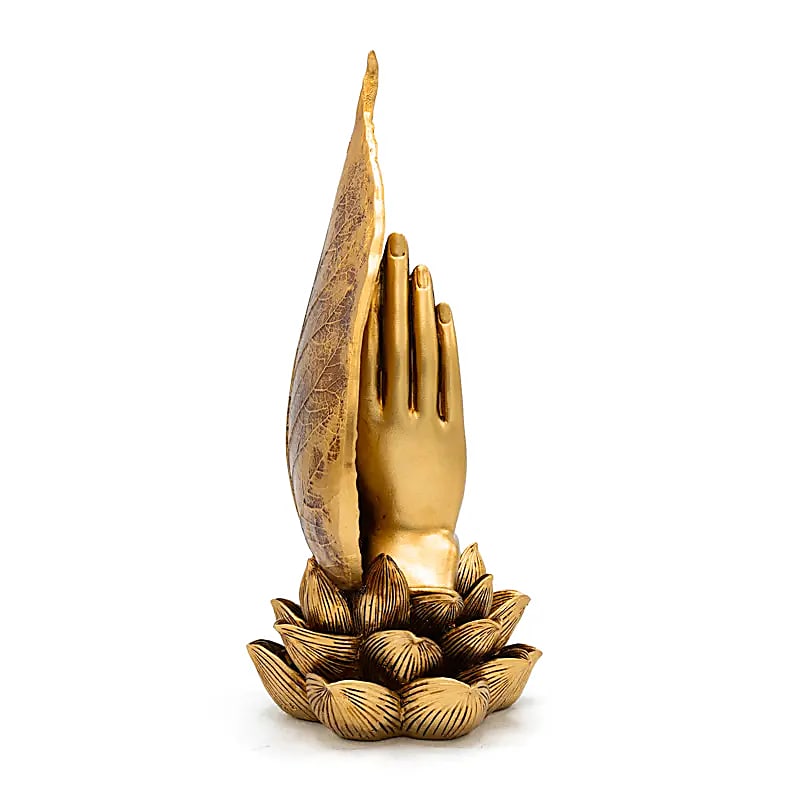 Deco Praying Hands Guldfärgad - 15x11,5x26 Cm