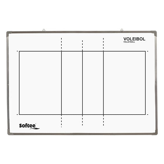 Magnetic Whiteboard With Aluminium Boards 60 X 90 Cm Volleyball