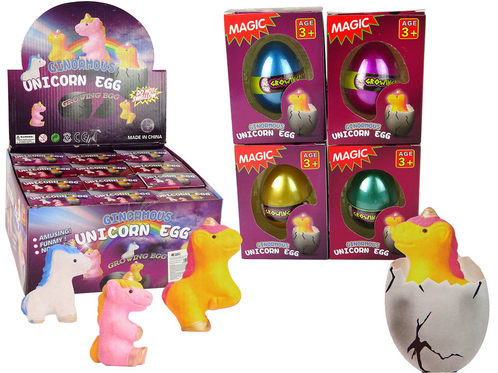 Unicorn Egg Growing In Water 6cm 4 Colors