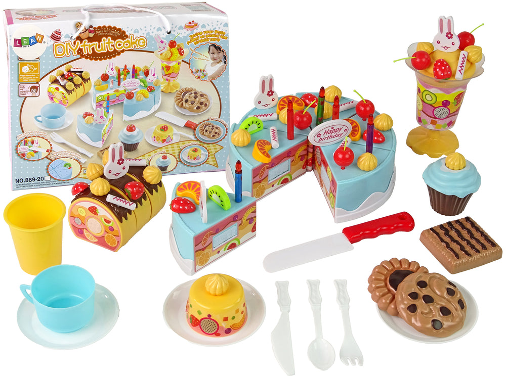 Set Of Sweets Cake Cookies Velcro Decorations Diy