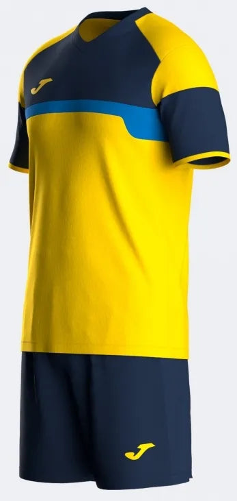 Sportset Joma Danubio III gelb-marinegelb l