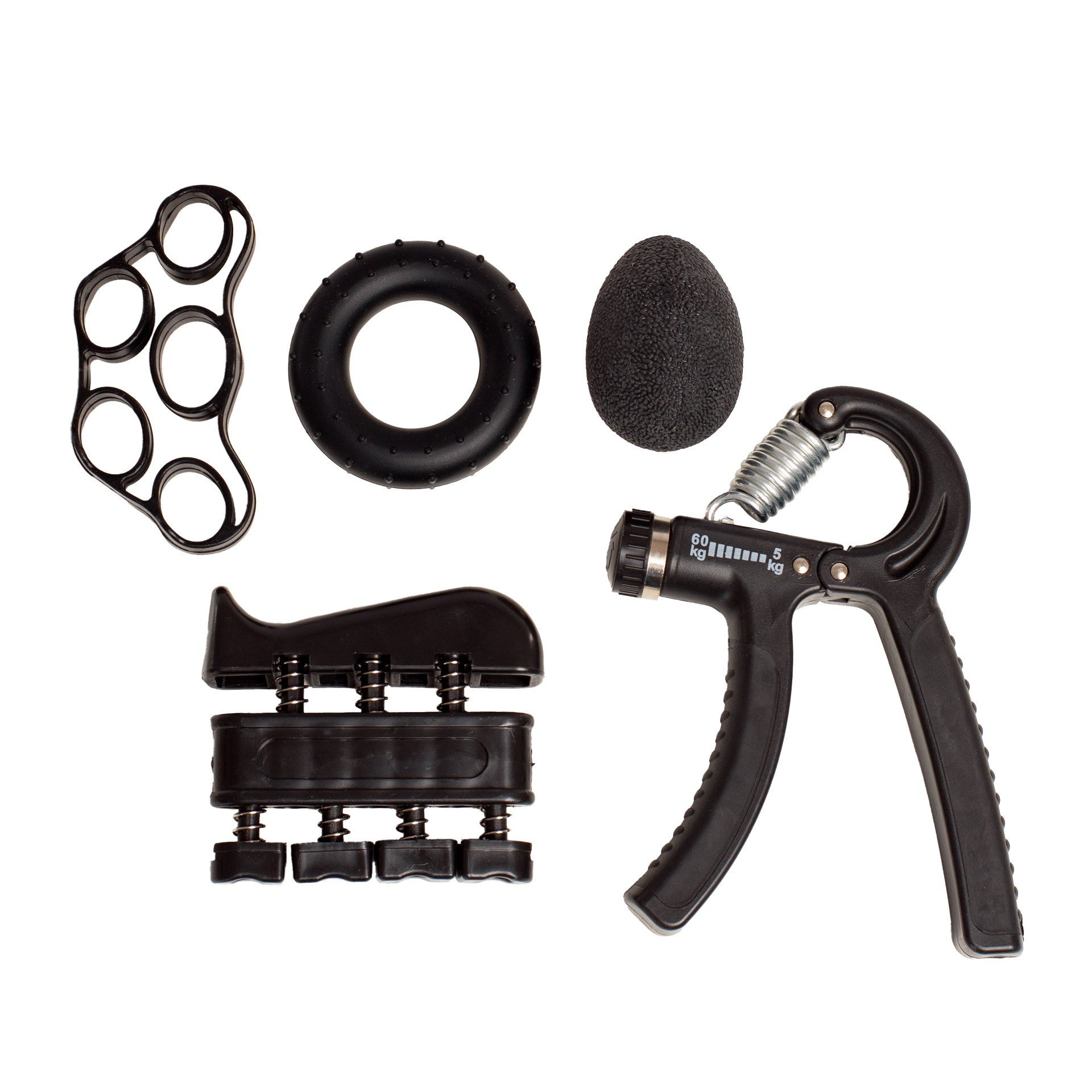 Adjustable Hand Grip Trainer Negro ÚNICA