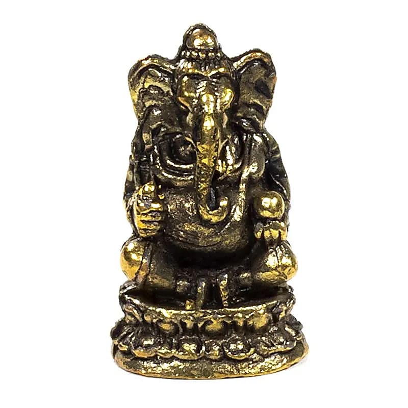 Ganesh-beeldje - pakket van 5 stuks - 22 G; 3 Cm