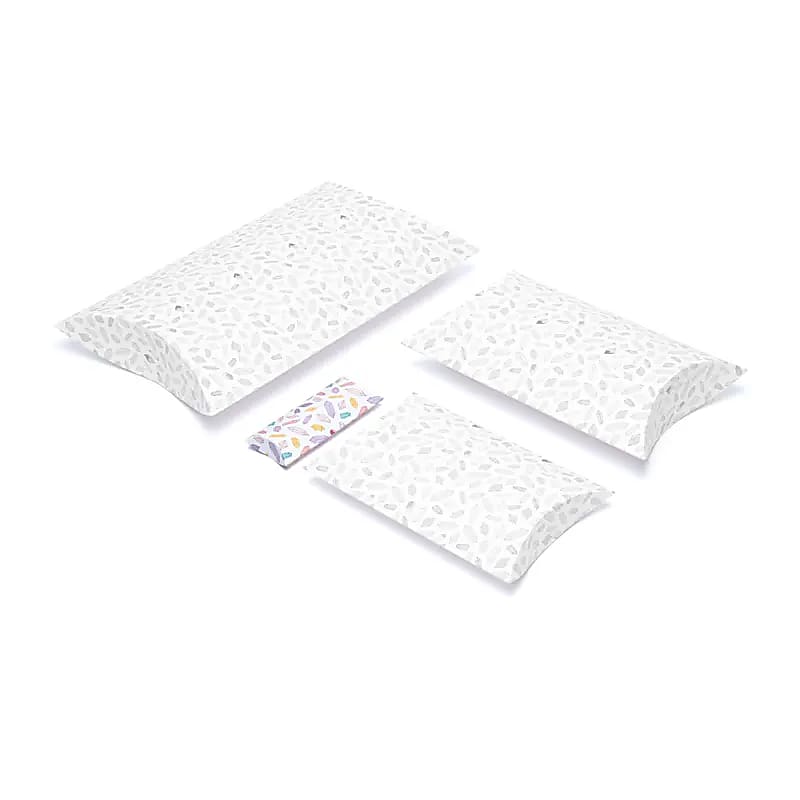 Kussendoos S Veelkleurige diamanten --verpakking van 20 stuks - 12x6cm