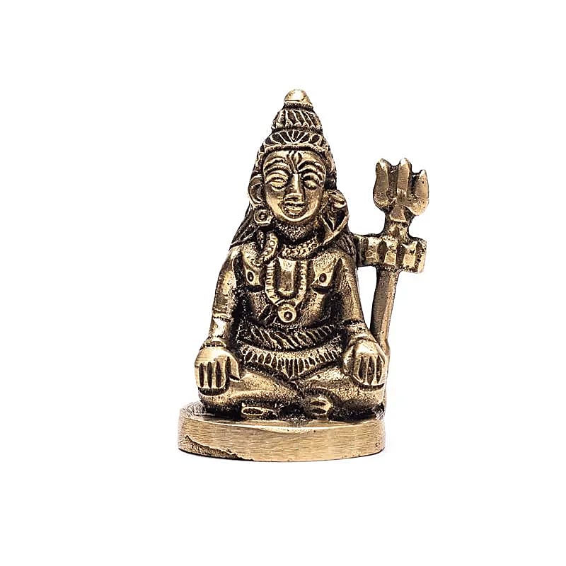 Shiva Statuette --package Of 5 Pcs - 62 G; 5 Cm