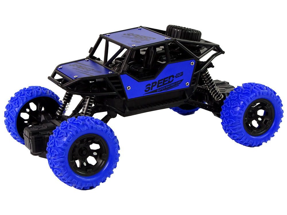 Remote Controlled Terrain Car R/c 1:18 Blue