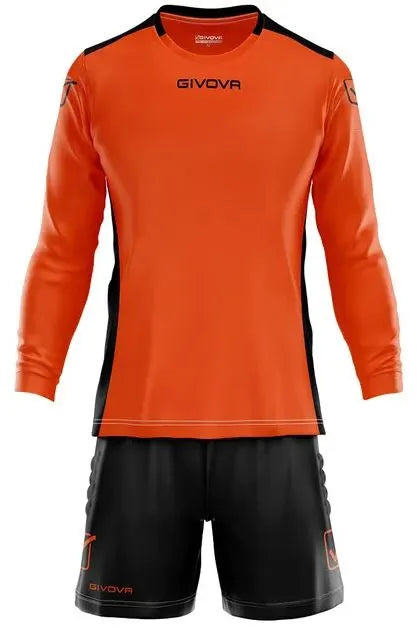 Zestaw bramkarski Givova Portiere Hyguana Pomarańczowy 2xl