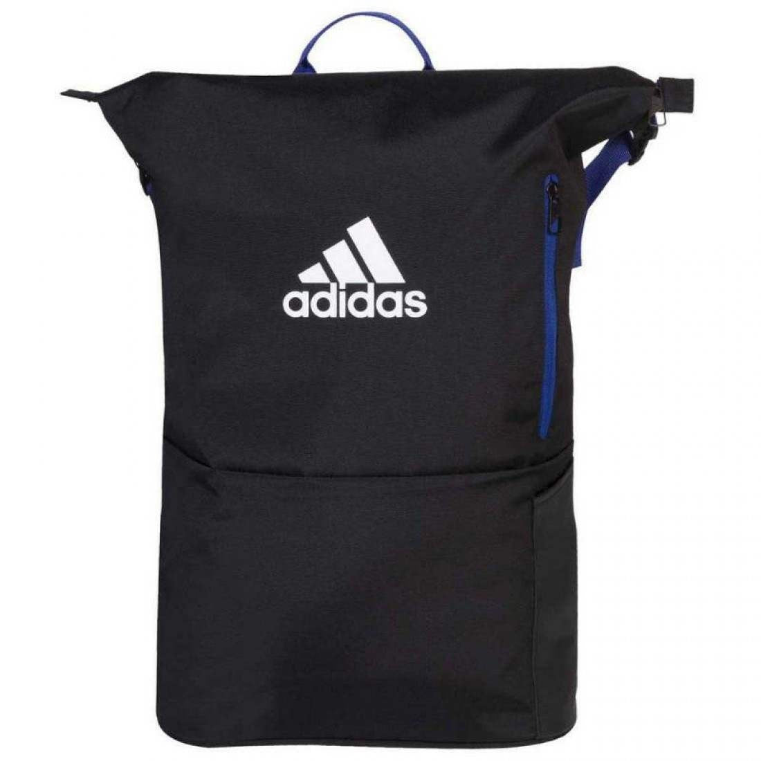 Plecak Adidas Multigame czarno-niebieski wielokolorowy