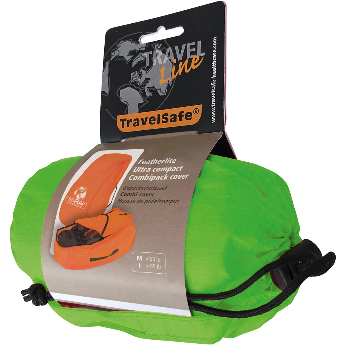 Travelsafe Regn/transport Combi Cover L Fluor Green