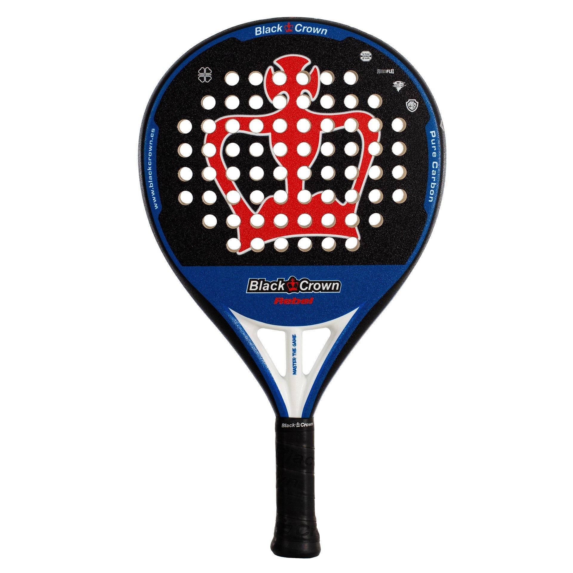 Pala de pádel Black Crown Rebel Multicolor