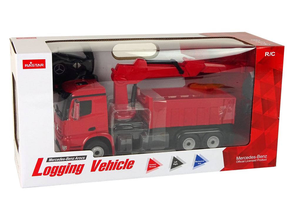 Mercedes Rastar Red Grapple Truck