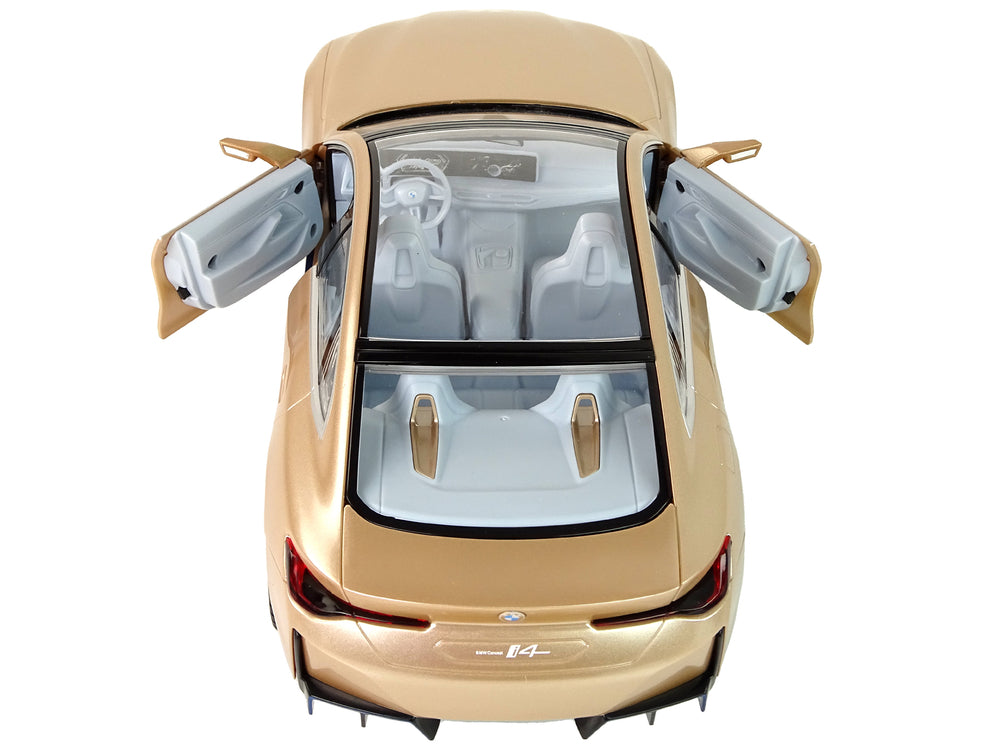 Bmw I4 Remote Control Car Rc Rastar Gold 1:14