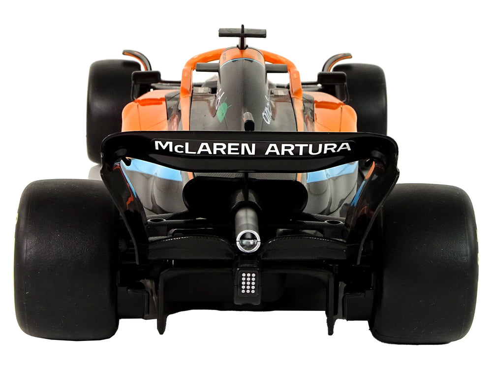 Zdalnie sterowany samochód wyścigowy Mclaren F1 Rastar Orange 1:12
