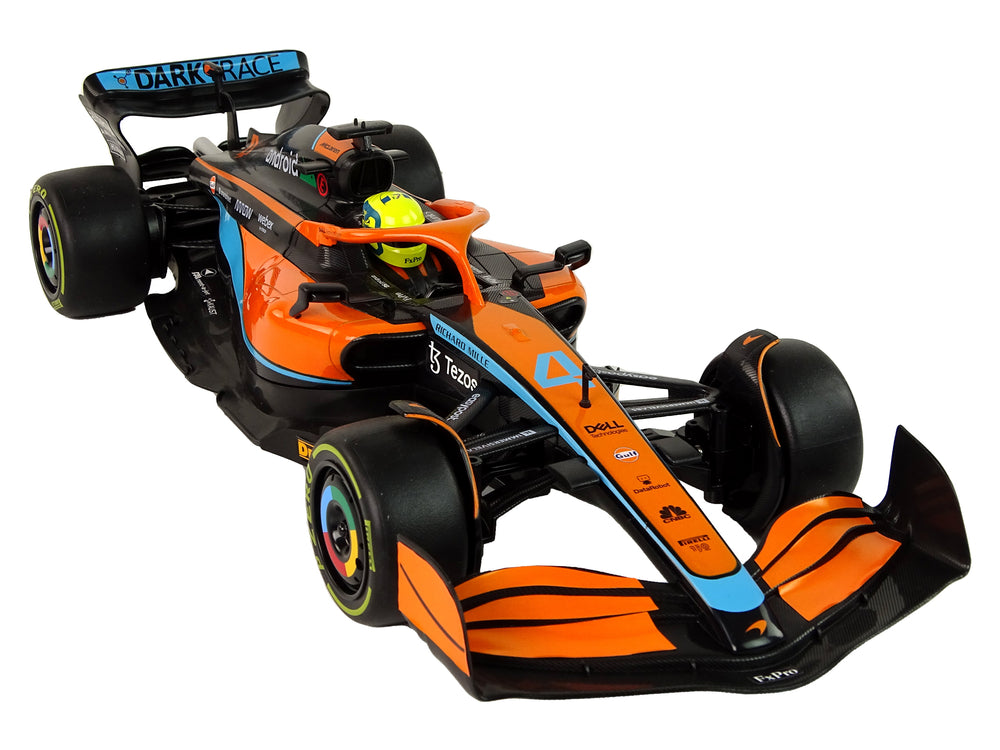 Zdalnie sterowany samochód wyścigowy Mclaren F1 Rastar Orange 1:12