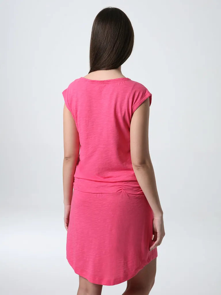 Vestido esportivo feminino blusa loop rosa s