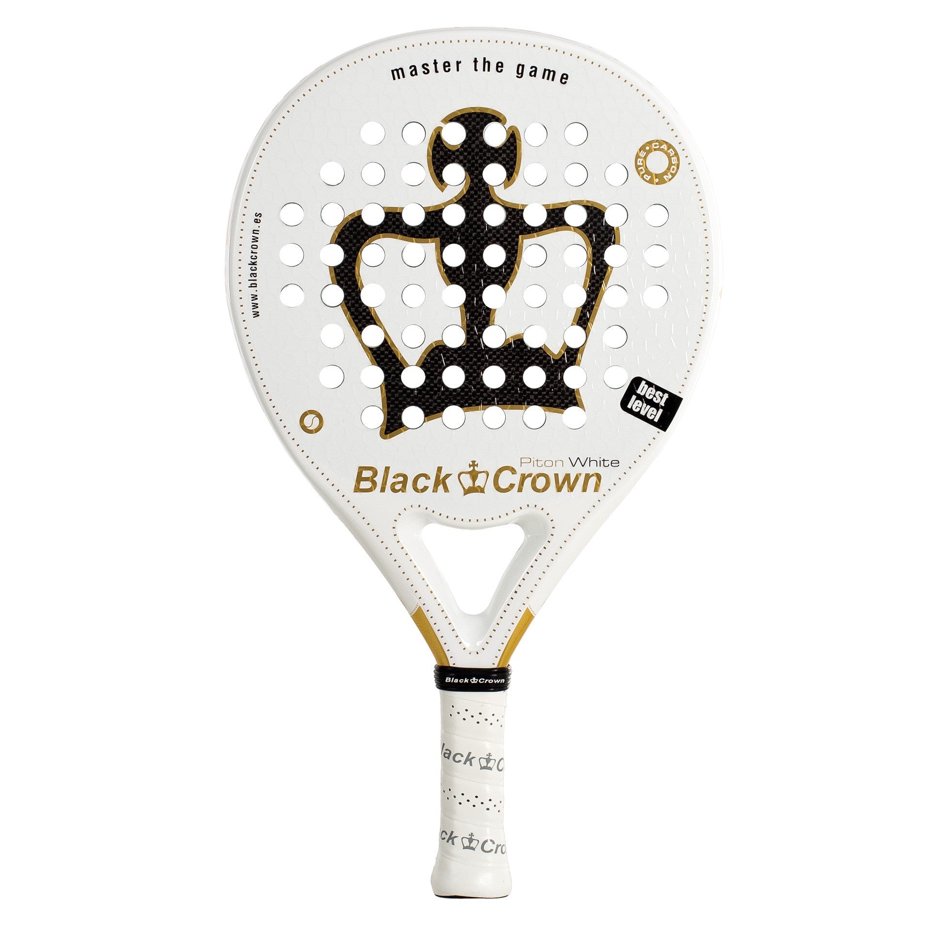 Ракета Black Crown Piton White Padel