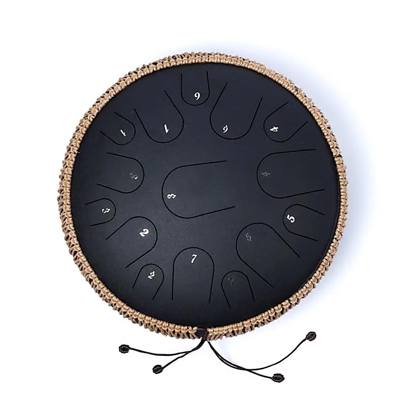 Hluru Tongue Drum 15 Notes F#moll Aeolian - ±36cm