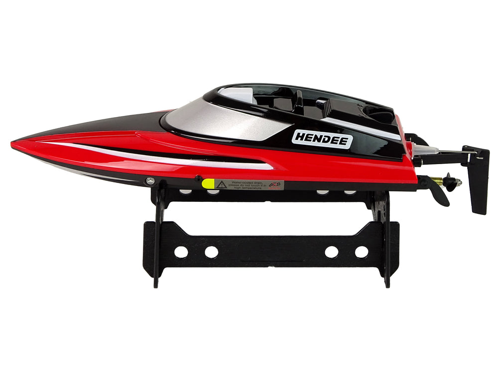 R/c Remote Controlled Motorboat 2.4g Red 20-25 Km/h