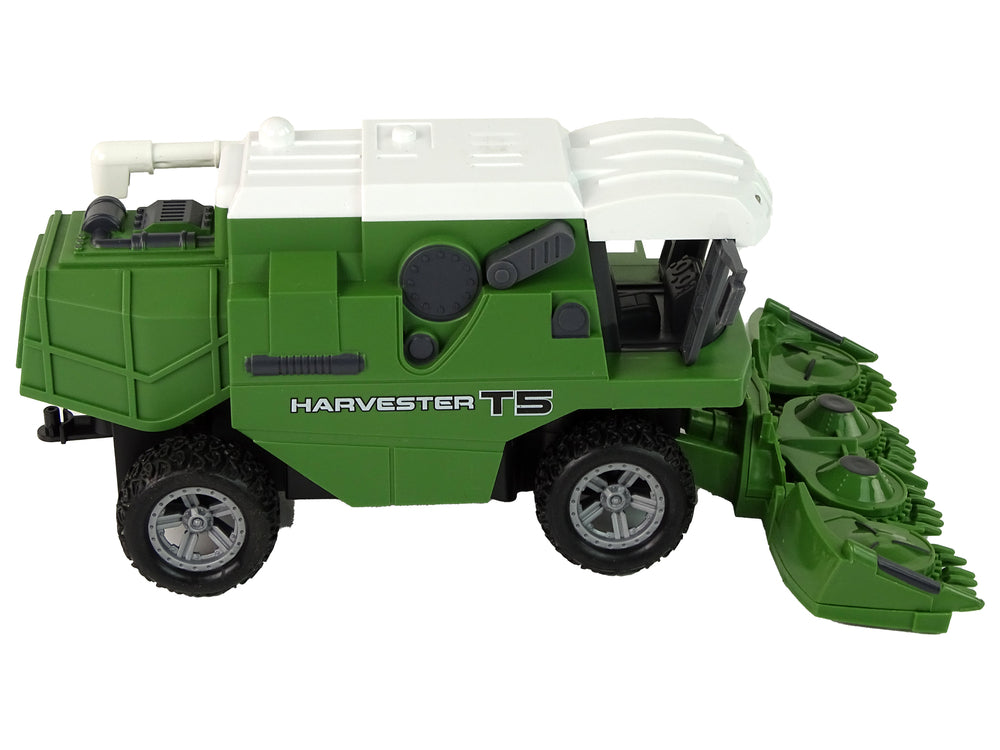 Remote Controlled Agricultural Harvester R/c Lights Green