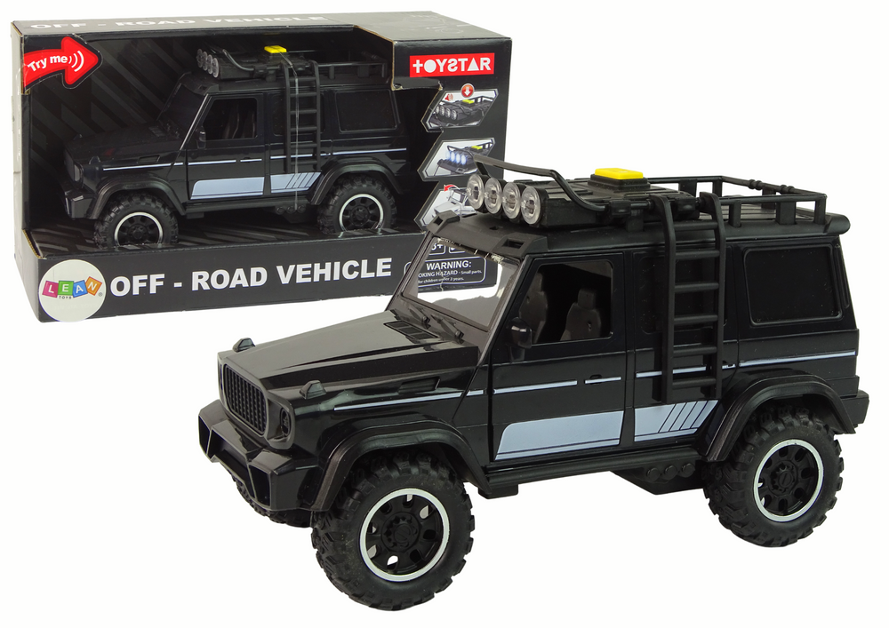 Off-road Car 1:14 Friction Drive Black