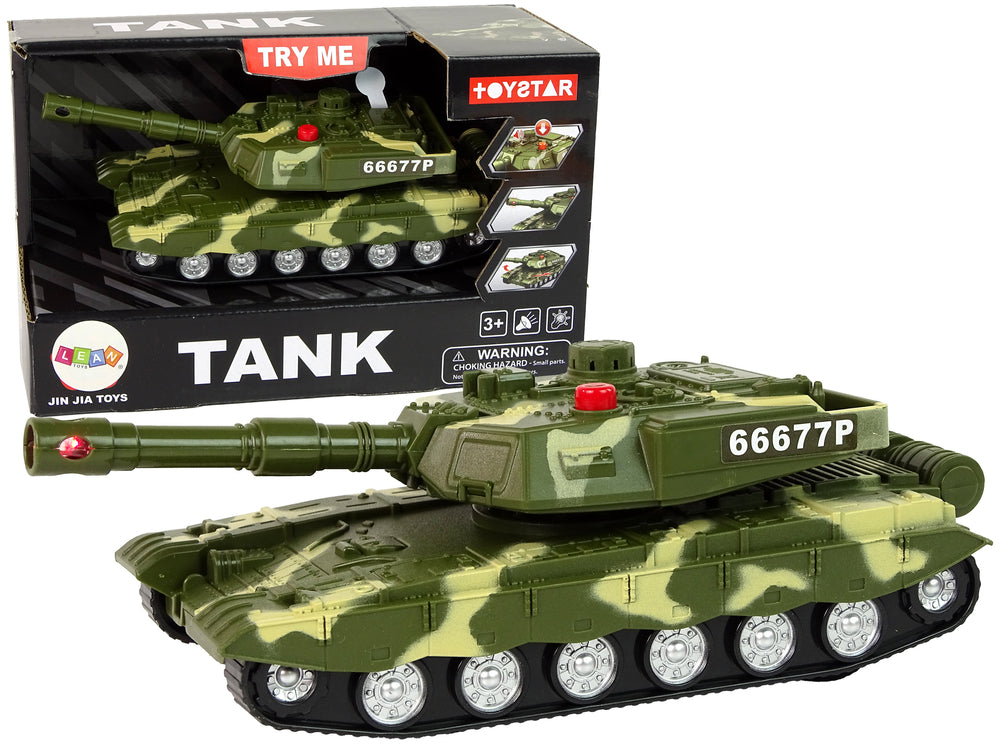 Zvuková kontrolka třecího pohonu vojenského tanku
