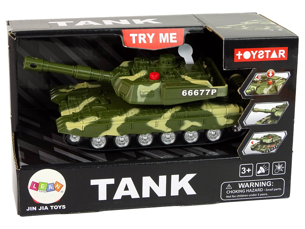 Zvuková kontrolka třecího pohonu vojenského tanku