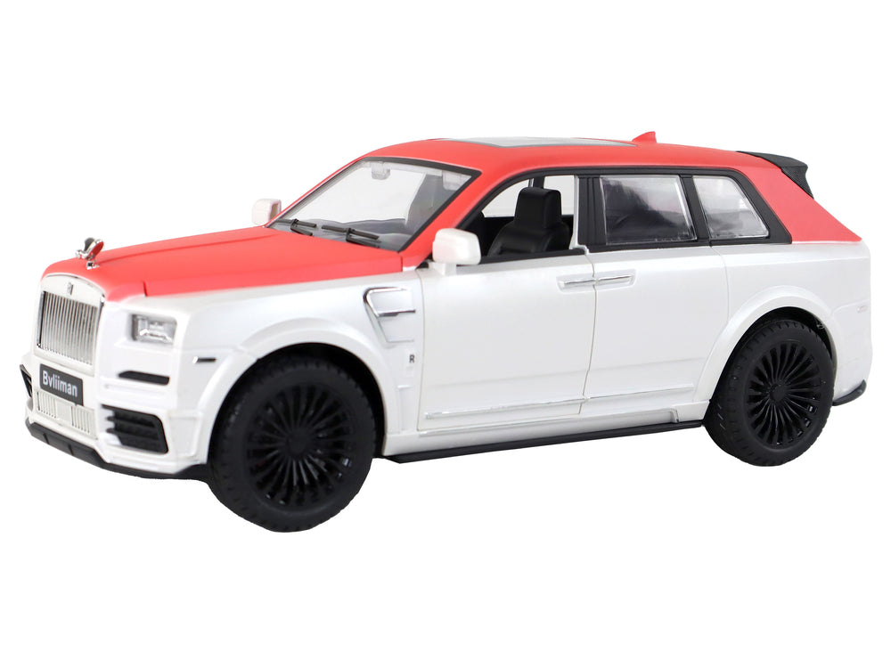 Car R/c 1:20 White And Red Pilot Car