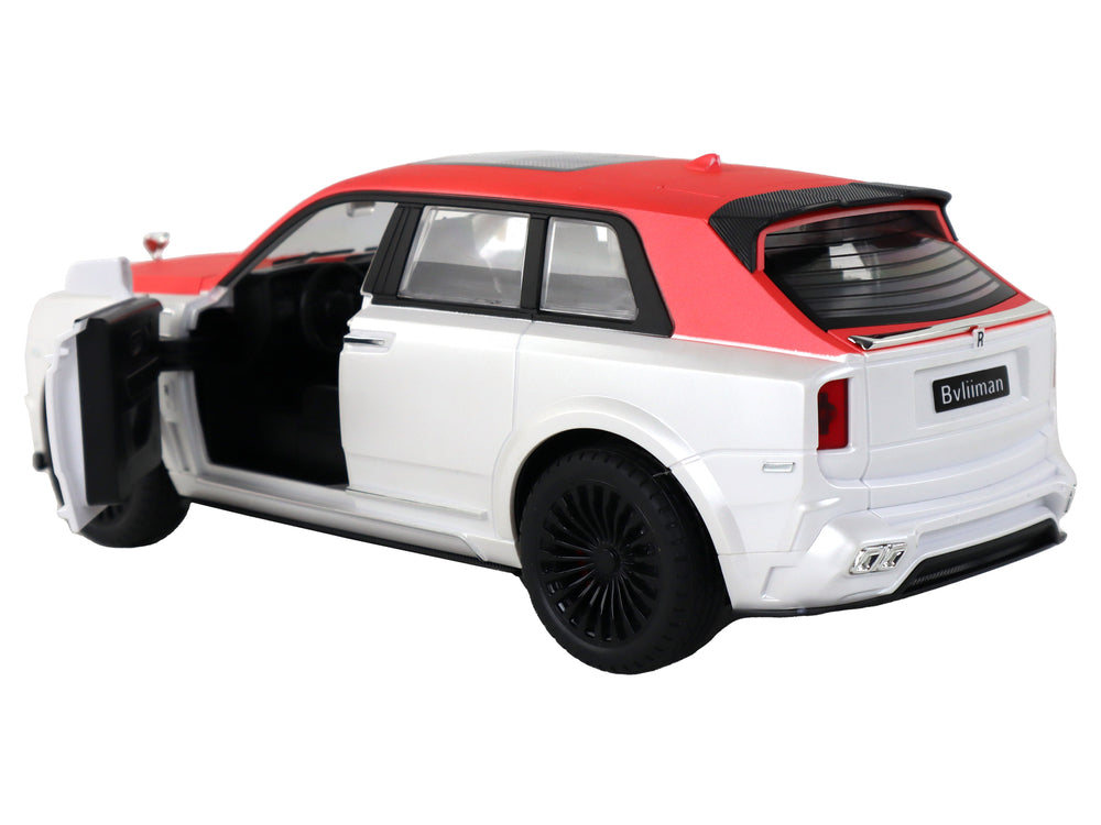 Car R/c 1:20 White And Red Pilot Car