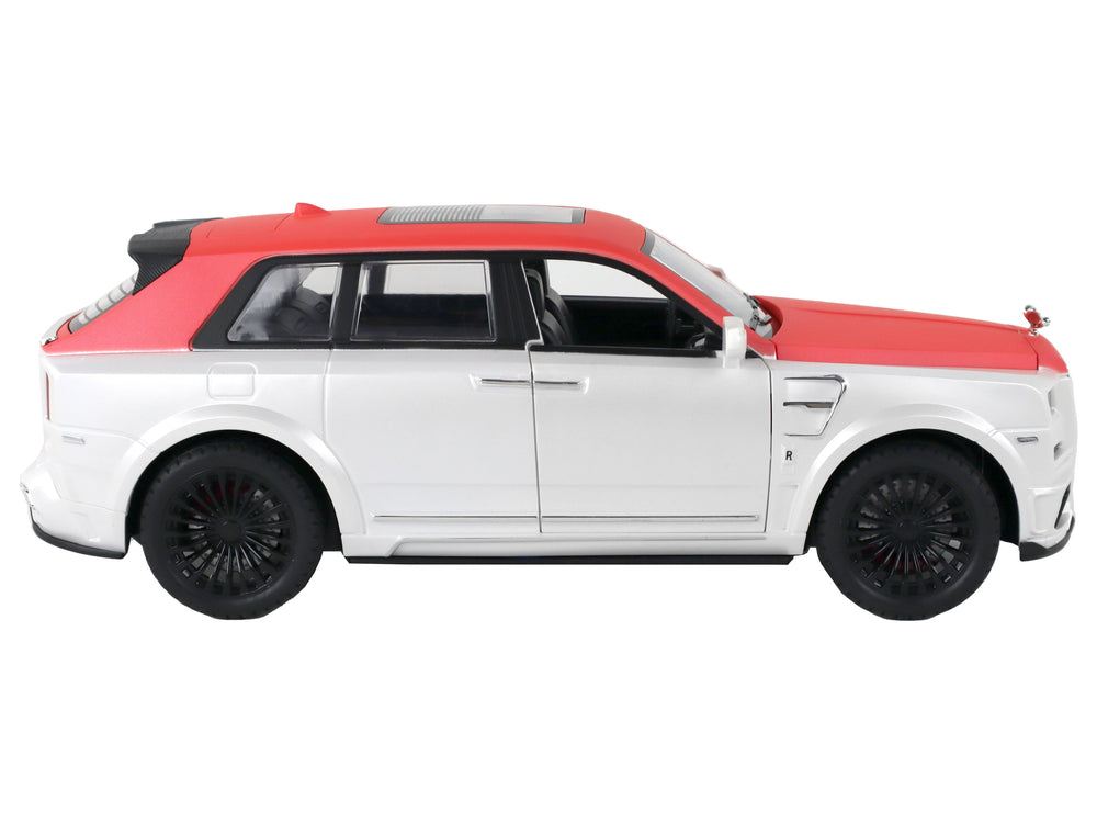 Car R/c 1:20 White And Red Pilot Car