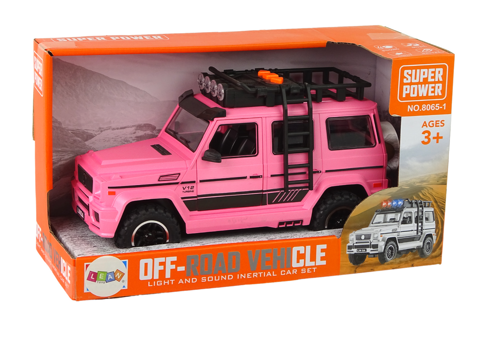 Auto Off-road Pink V12 Turbine