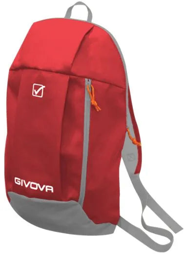 Backpack Givova Zaino Capo Red-gris Oscuro Red