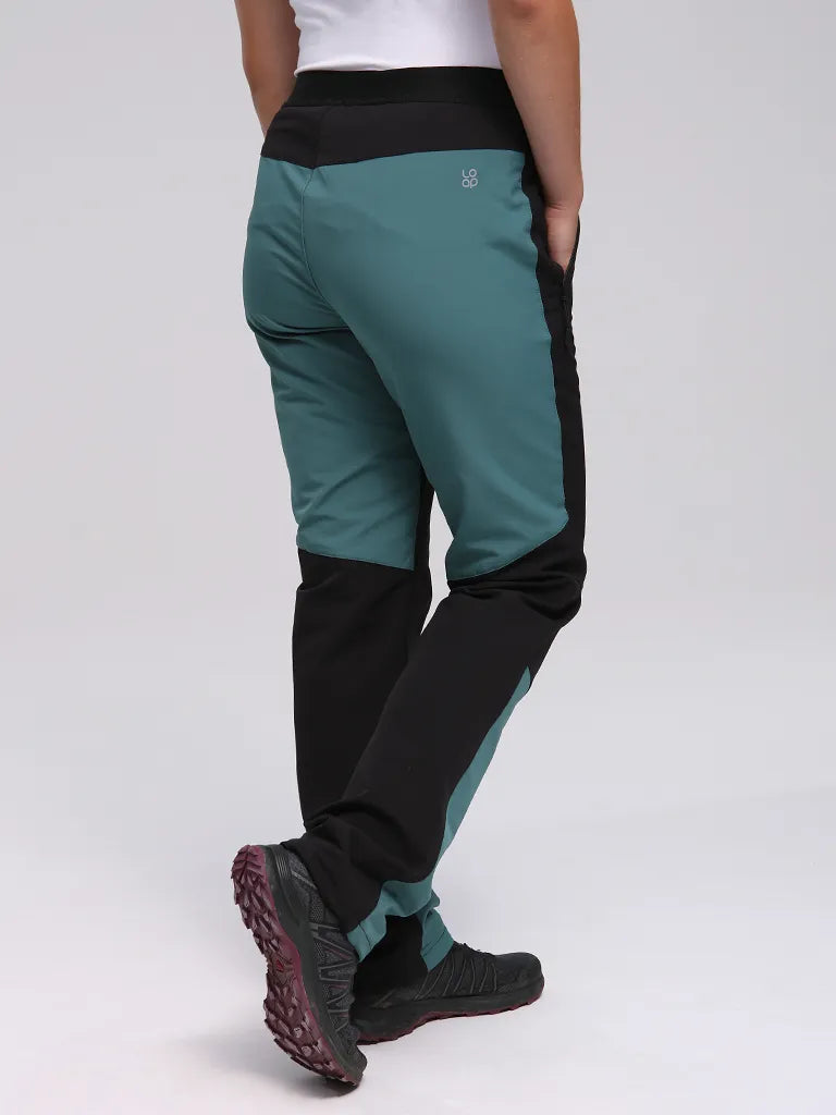 Pantaloni softshell da donna loap urmeena neri s
