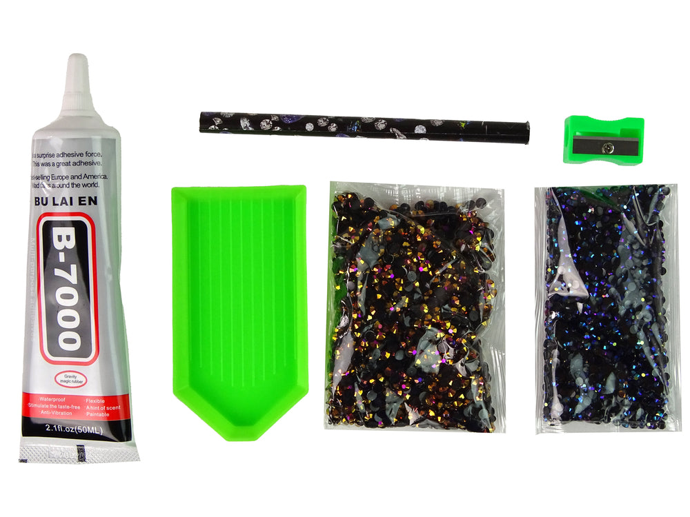 Creative Unicorn Kit Diy Diamonds Crystals Brown