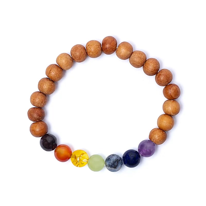 Bratara Chakra Kadam Elastic --pachet De 3 Buc - 0.8 Cm