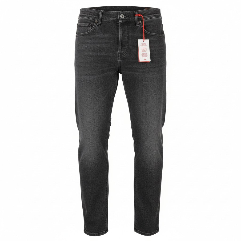 Diesel 2023 D-finitive 09f84 Men Jeansgrey Faded Regular Tapered Leg