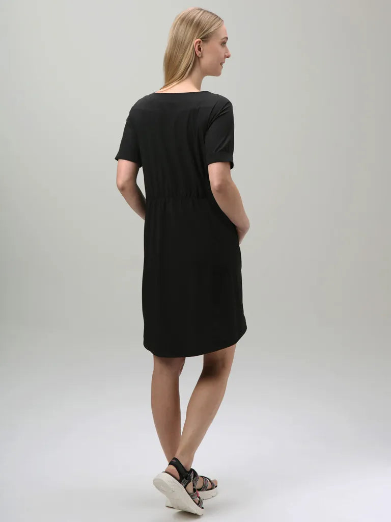 Damenkleid Loap Ubdena Schwarz