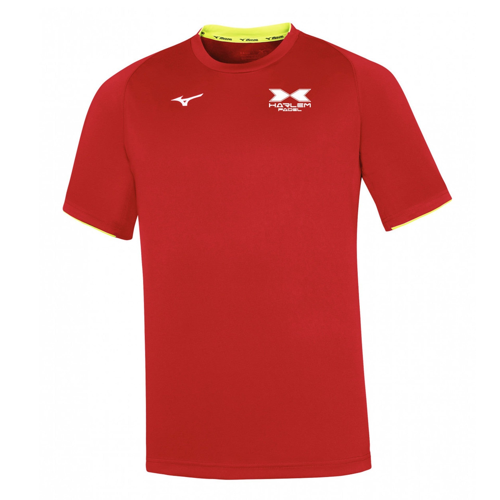 Camiseta Mizuno-harlem Manga Rojo
