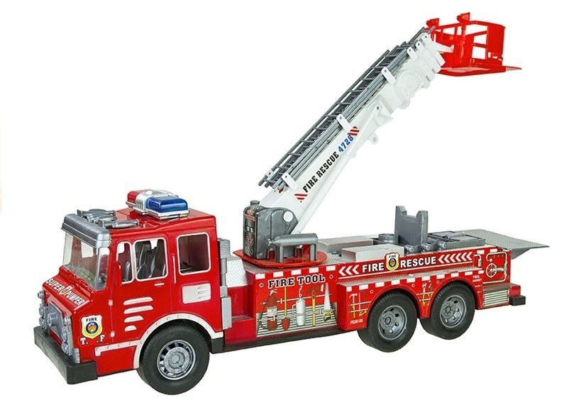 Large Fire Department Set Fire Truck Figures Quad Helmet For Children