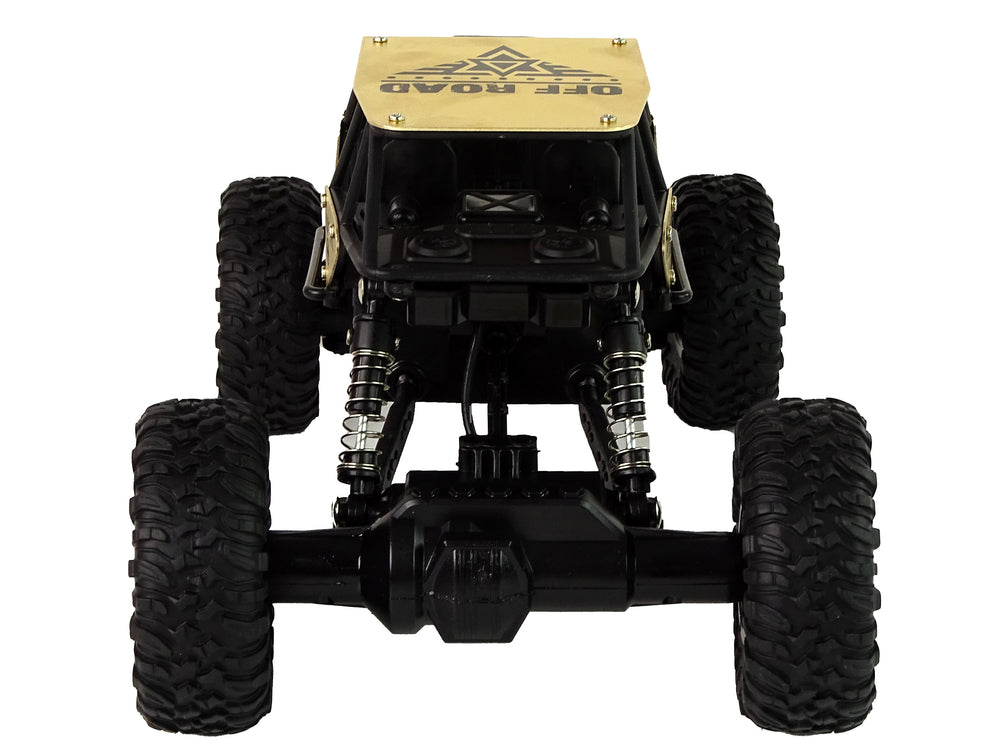 Auto Rc High Wheels 1:18 Plastic Black Gold