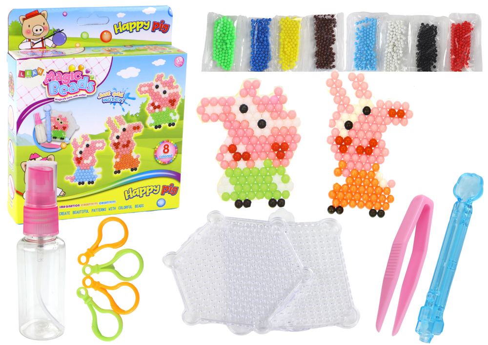 Diy Magic Water Beads Set 8 Pig Colors