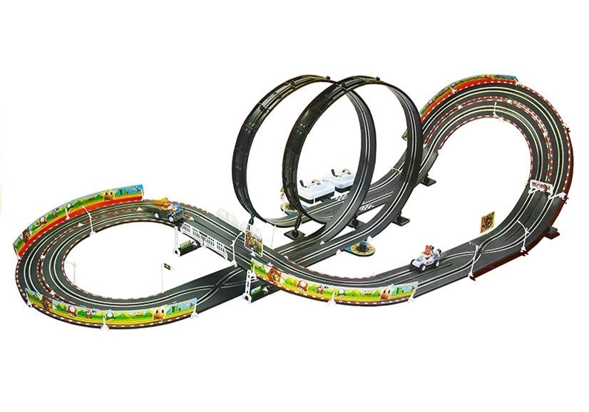 Mario Racing Track With 2 Cars - 452cm