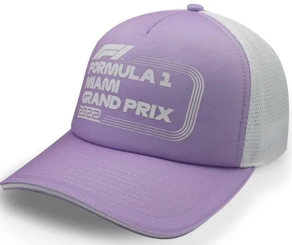 F1 Miami Grand Prix Pastel Purple Cap