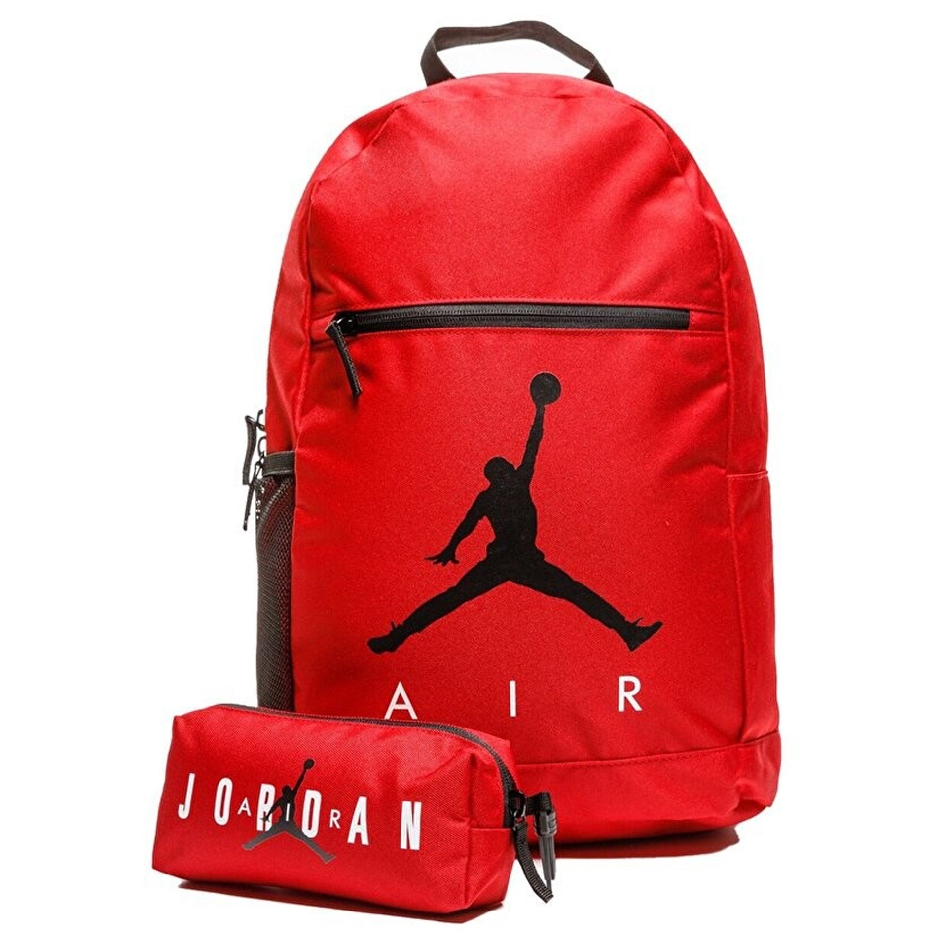 Nike Jordan Air Backpack With Pencil Case Red