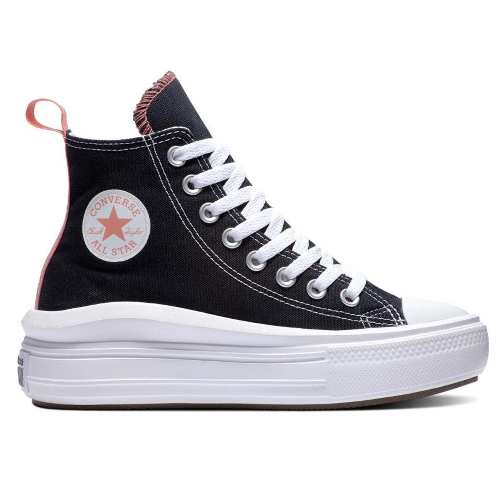 Vysoké tenisky Converse Chuck Taylor All Star Move Lift Černé