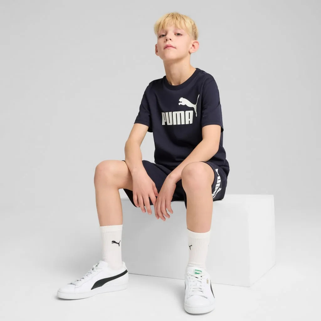 T-shirt Puma Ess No. 1 Logo B bleu pour enfant