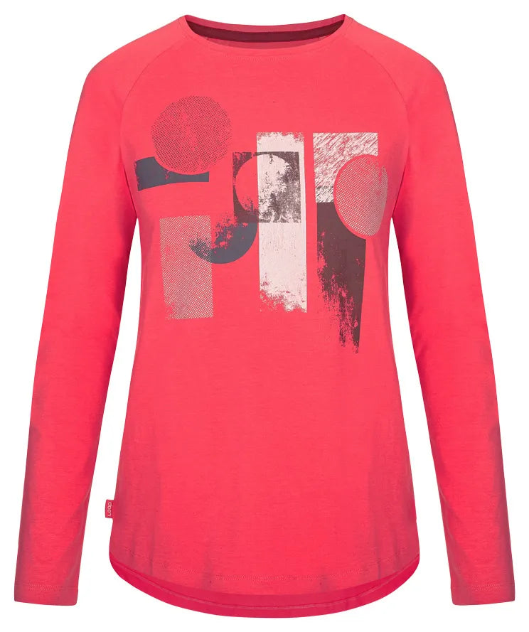 Lúb T-léine na mBan Abenka Pink