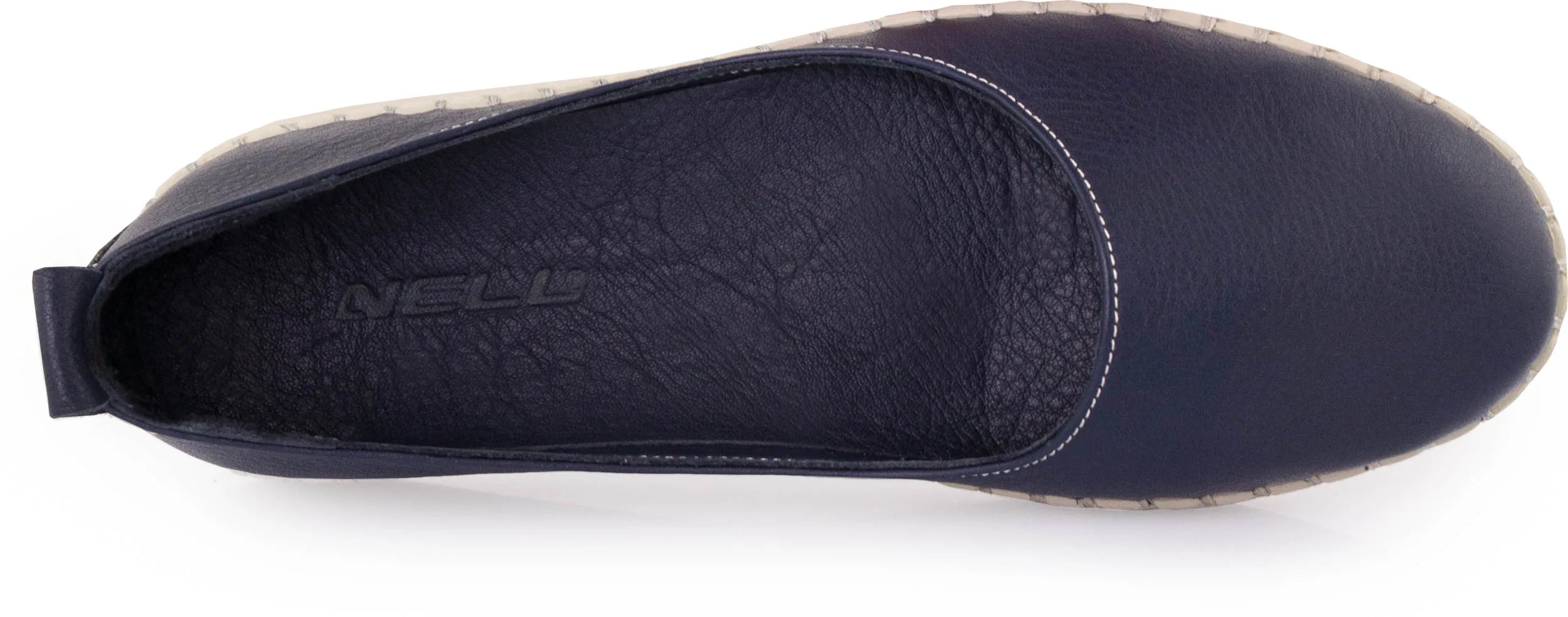 Ballerines Femme Cuir Nell Aurora Bleu Marine